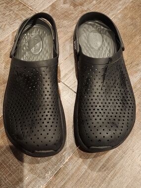 Mens Crocs Lite Rider Black Size 13